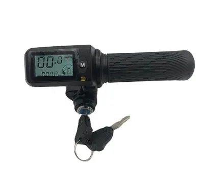 M Universal Handle Throttle 36v 48v 60v for Electric Motorcycle or Scooter with Switch Speed and Battery Digital Display