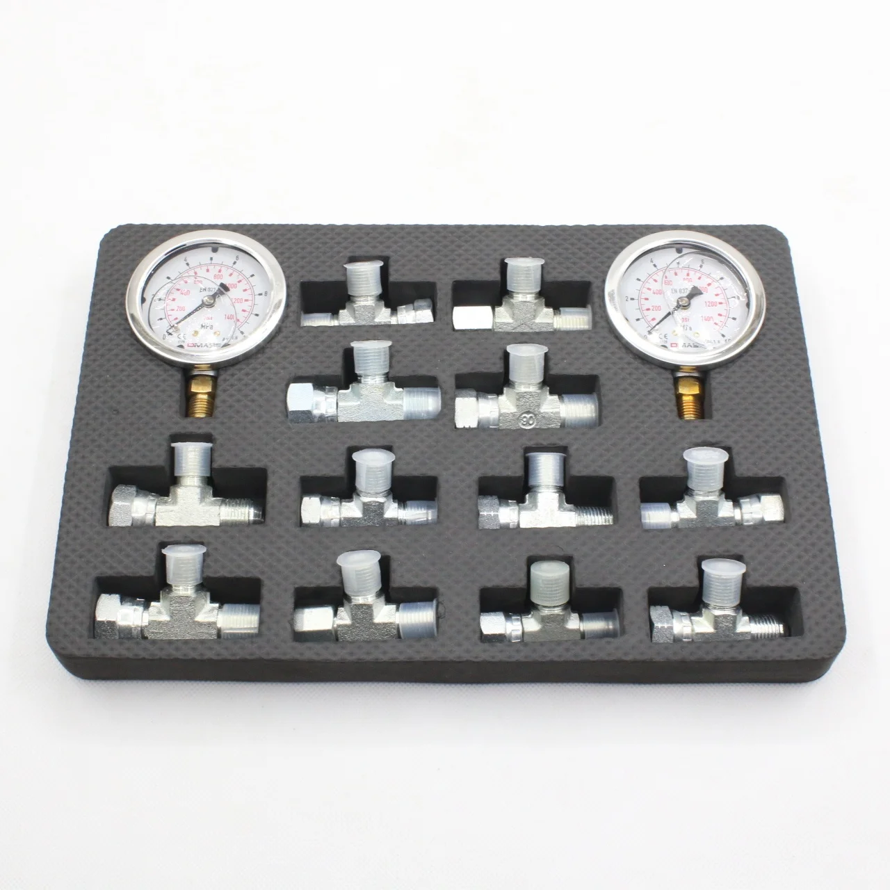 Hydraulic Pressure Test Kit, 5 Gauges | Ubuy Hydraulic Pressure Test Kit, 5 Gauges | Ubuy