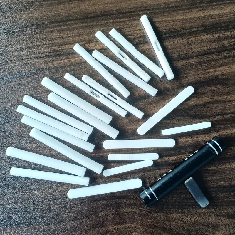 product air freshener sintered porous polyethylene pe aromatherapy wicks aroma perfume solid fragrance tablet car pe reed sticks-6