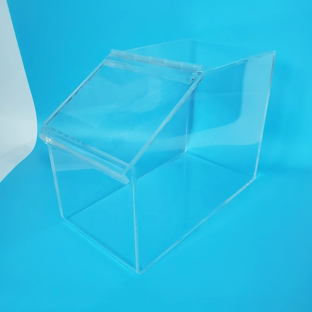 Custom Lucite Food Storage Container Clear Acrylic Candy Display Candy