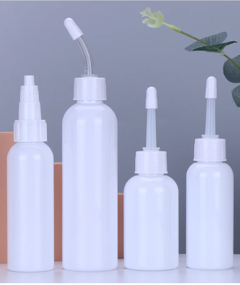Round Eye Wash Cleaning Care Soft Plastic Bottles Empty Drop Bottle with Convenient Design factory