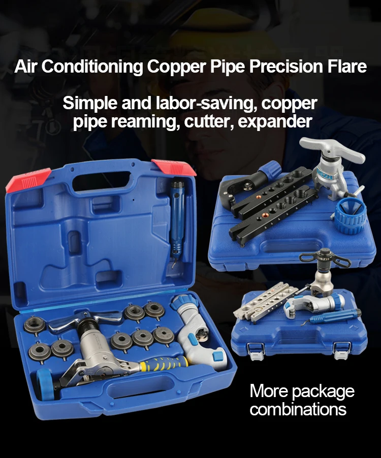 Copper Pipe Flarer 619mm/1225mm Reaming Pipe Expandingair