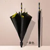 Mango a juego con el color-exterior negro-interior amarillo-impermeable c