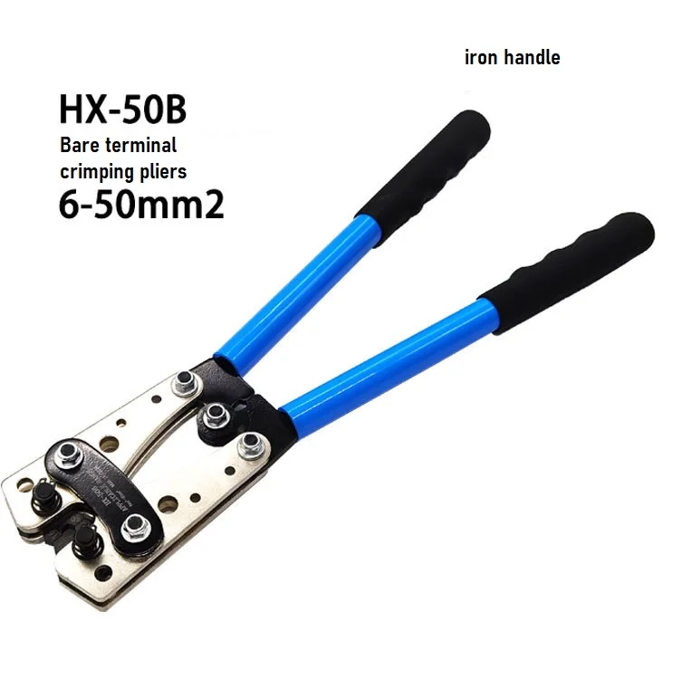 Cable Lug Crimping Tool For Heavy Duty Wire Lugs Battery Terminal