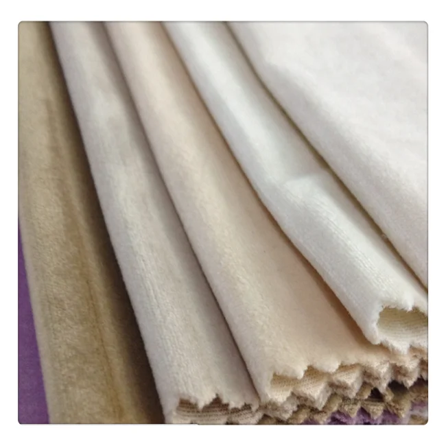 Толстая итальянская бархатная ткань для одежды 280 г