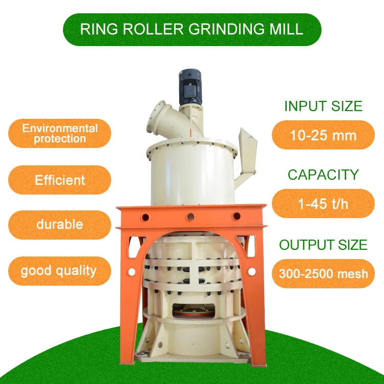 Clirik Automatic PLC Controlled Siemens Motor Gypsum Powder Grinding Mill Machine Plant 150-3000 Mesh Output Energy Saving Long