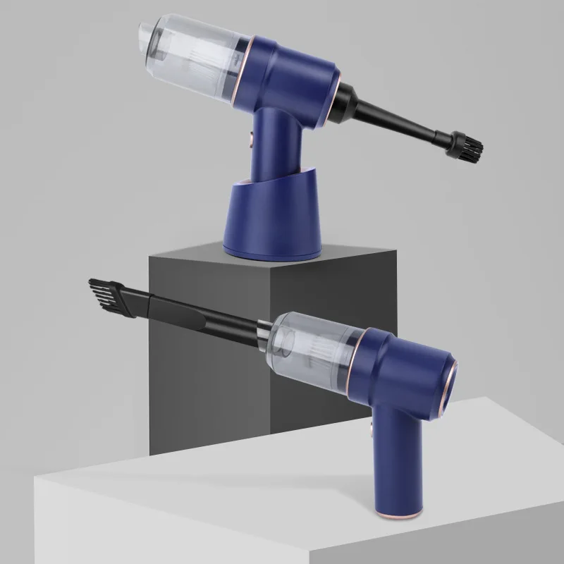 Портативный портативный Встроенный автомобильный пылесос с выдувом и всасыванием, легкий мини-беспроводной автомобильный пылесос