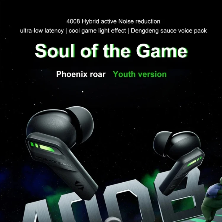 Xiaomi Black Shark Earphone Wireless TWS with Cool Design