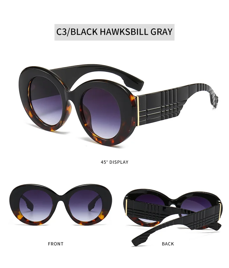 Hot Sell Sunglasses Unisex Oversized Square Glasses New Fashion Eyewear