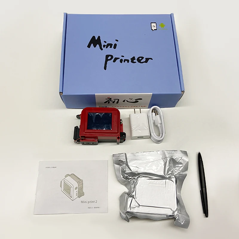 Mini Thermal Printer Production Date Printer Bottle Food Packaging Bag Mini Portable Printer