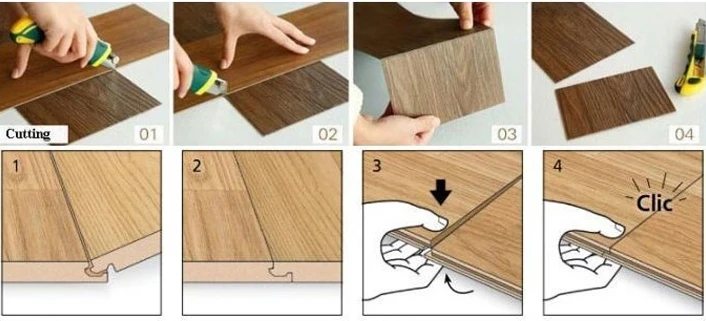 pvc地板的安装步骤