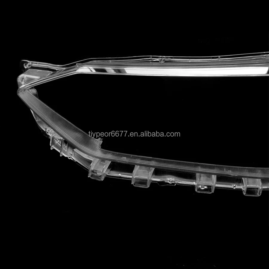 product tiypeor auto 1pair clear headlamp headlight lens covers fit for toyota vios 2018   2020 auto headlamp right side cover clear-3