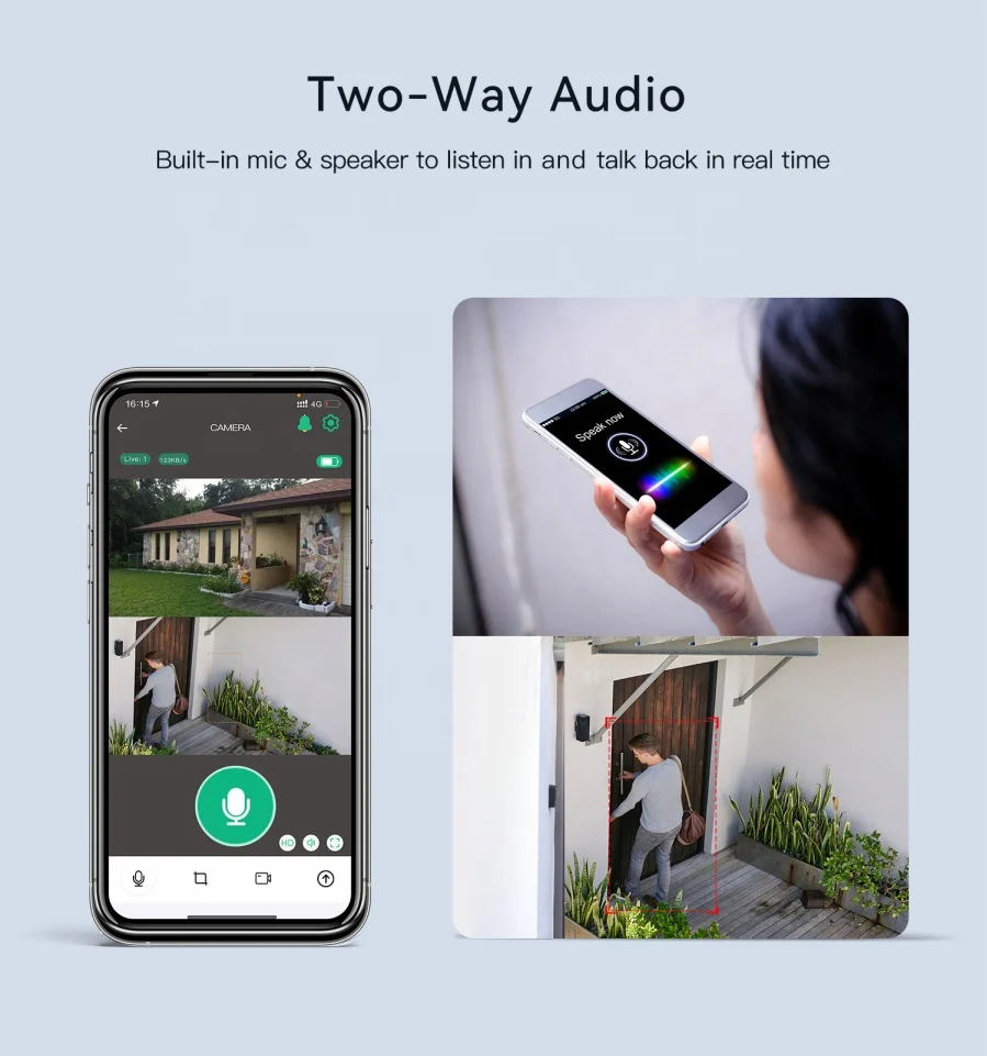 Smart Home Wireless Video Doorbell V7 Pir Motion Detection Hd Night