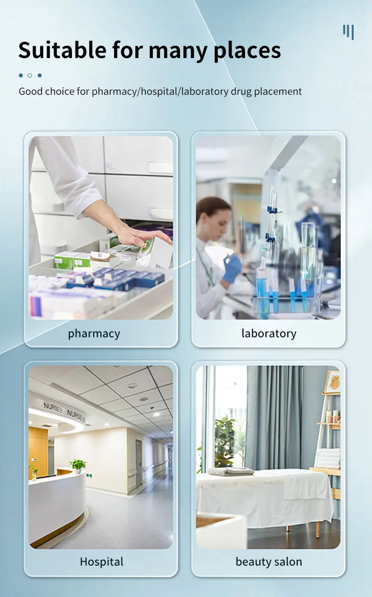 CEQSAFE High-end Pharmacy Narcotic Digital  Galvanized Stainless Steel Medicine Safe Box supplier