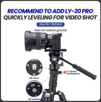 Fotopro Mh-6a Pro Professional 360 Degree Panorama Shooting Metal Video Camera Tripod Fluid Head 5kg Max Load - Buy Fluid Head,F detail image