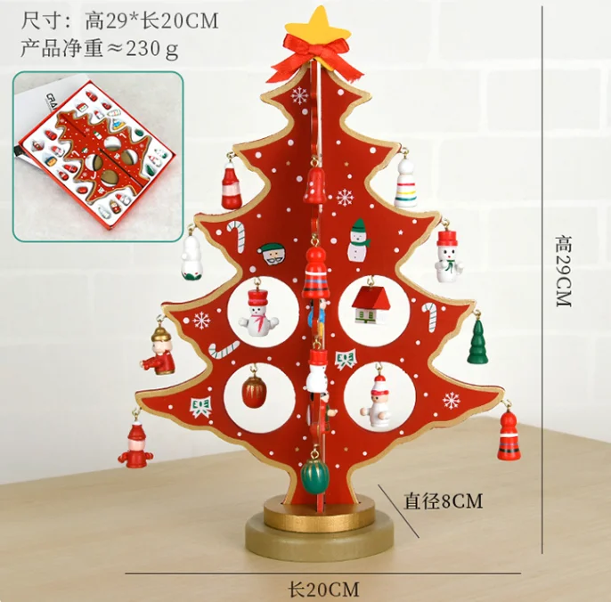 Diy Mini Christmas Tree Outdoor Artificial Christmas Tree  Decorations Colored Christmas Trees