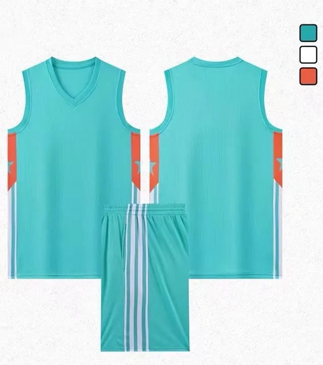 Custom Sublimated Logo for Ncaa Basketball Uniform Jersey Made by Quick-dry Breathable Mesh Fabric
