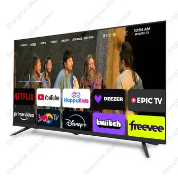 Hot Sale 22-Inch Smart HD LED Television DC 12V with DVD Player LAN Interface for Hotels