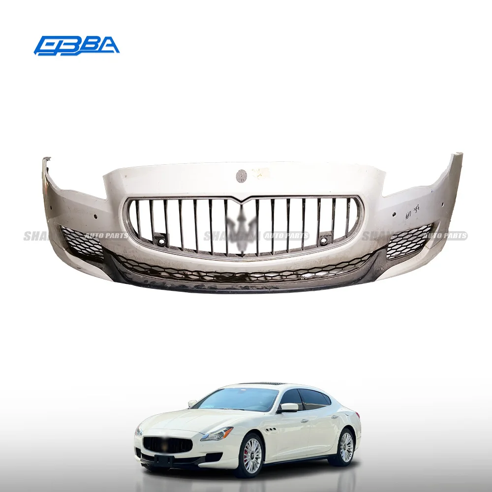 Best Selling Auto Parts Plastic White Front Bumper For Maserati Quattroporte 2013-2016 673000020