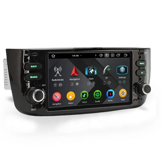Erisin ES6761P IPS Android 13 Multimedia Car Dvd Player GPS for Fait Grande Punto Linea 4G WFi Car Radio