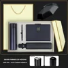 Noir-Bouteille d'eau/Cahier/Stylo/Parapluie