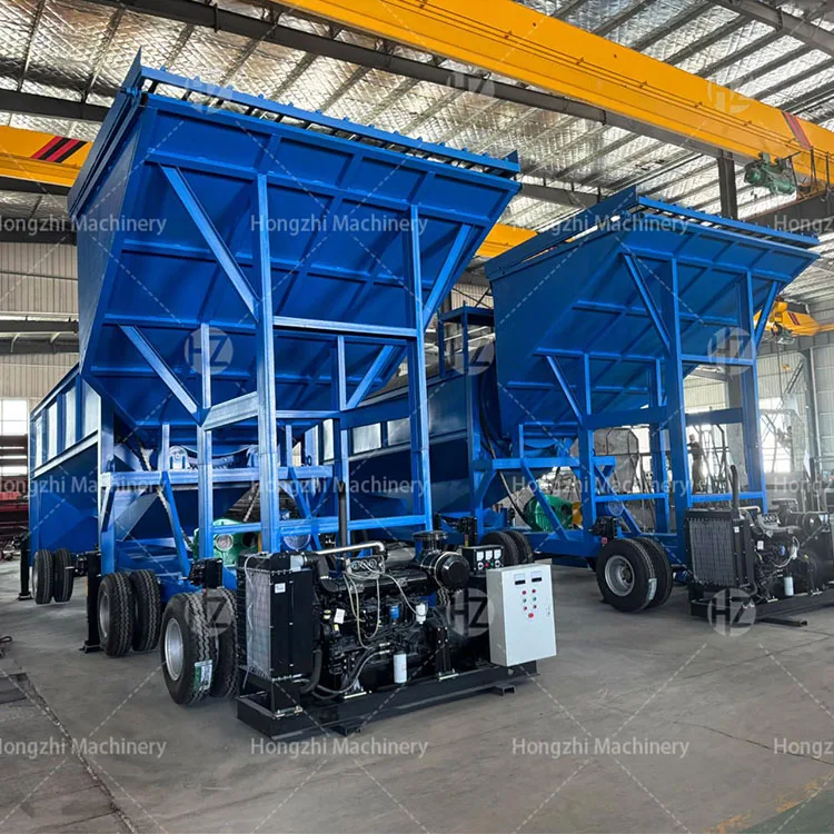 Gold Mining Rotary Trommel Screen Mobile Gold Washing Machine Trommel Soil Washing Machine