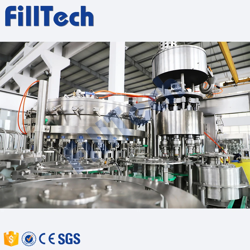 Factory 3 In1 Automatic Purified Pure Mineral Spring Drinking Water Small Liquid Bottle Filling Machine