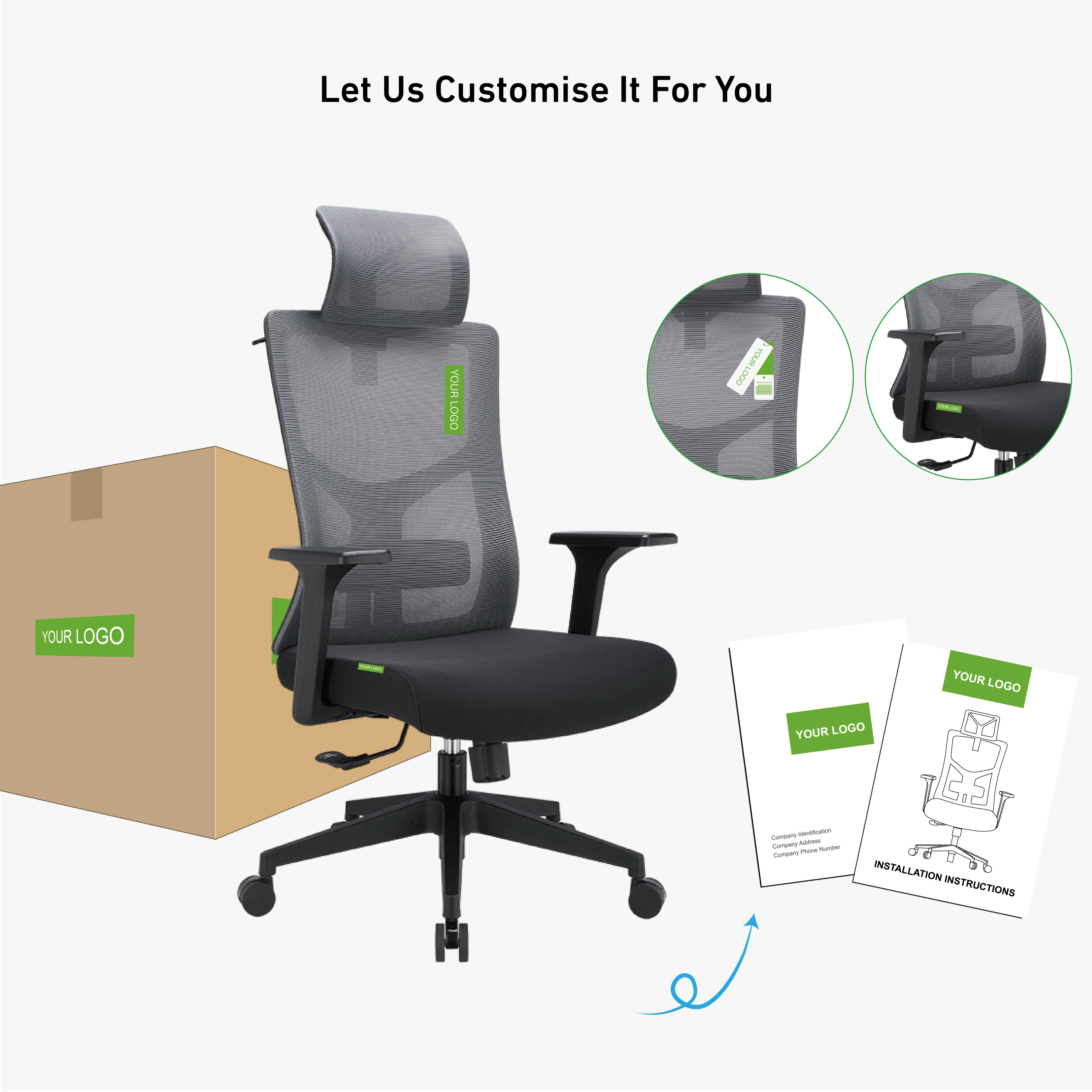 Ergonomic High Back Office Chair Perfect for Home Office
