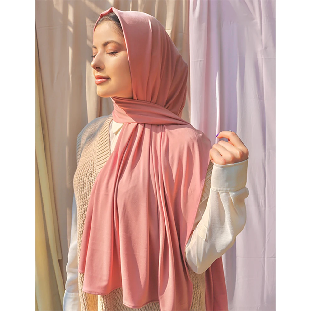 Premium Soft Bamboo Jersey Hijab Silky 