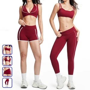 Custom Sportswear Ropa Deportiva ActiveWear Gym Wear Yoga Fitness Clothing Workout Sets for Women