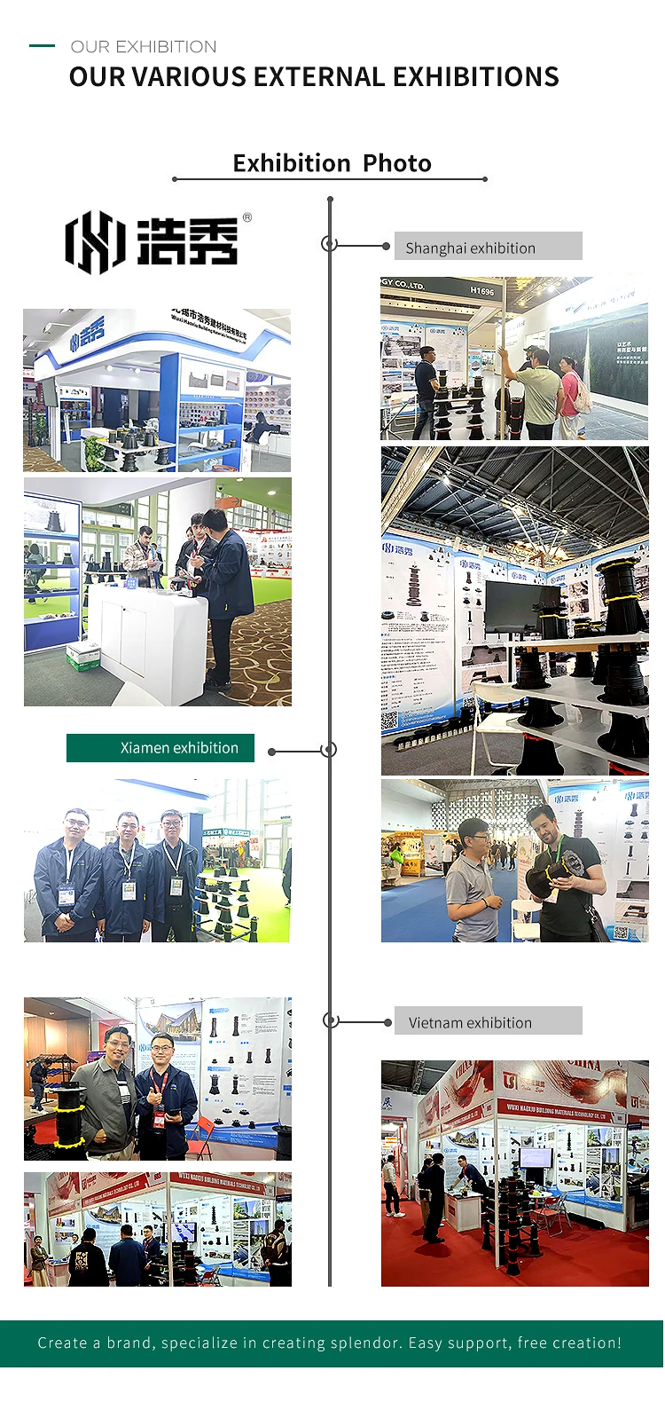 Homedin Best Quality Roof Support Tile Plastic Higher Adjustable Paver Pedestal Pvc Floor Pedestal