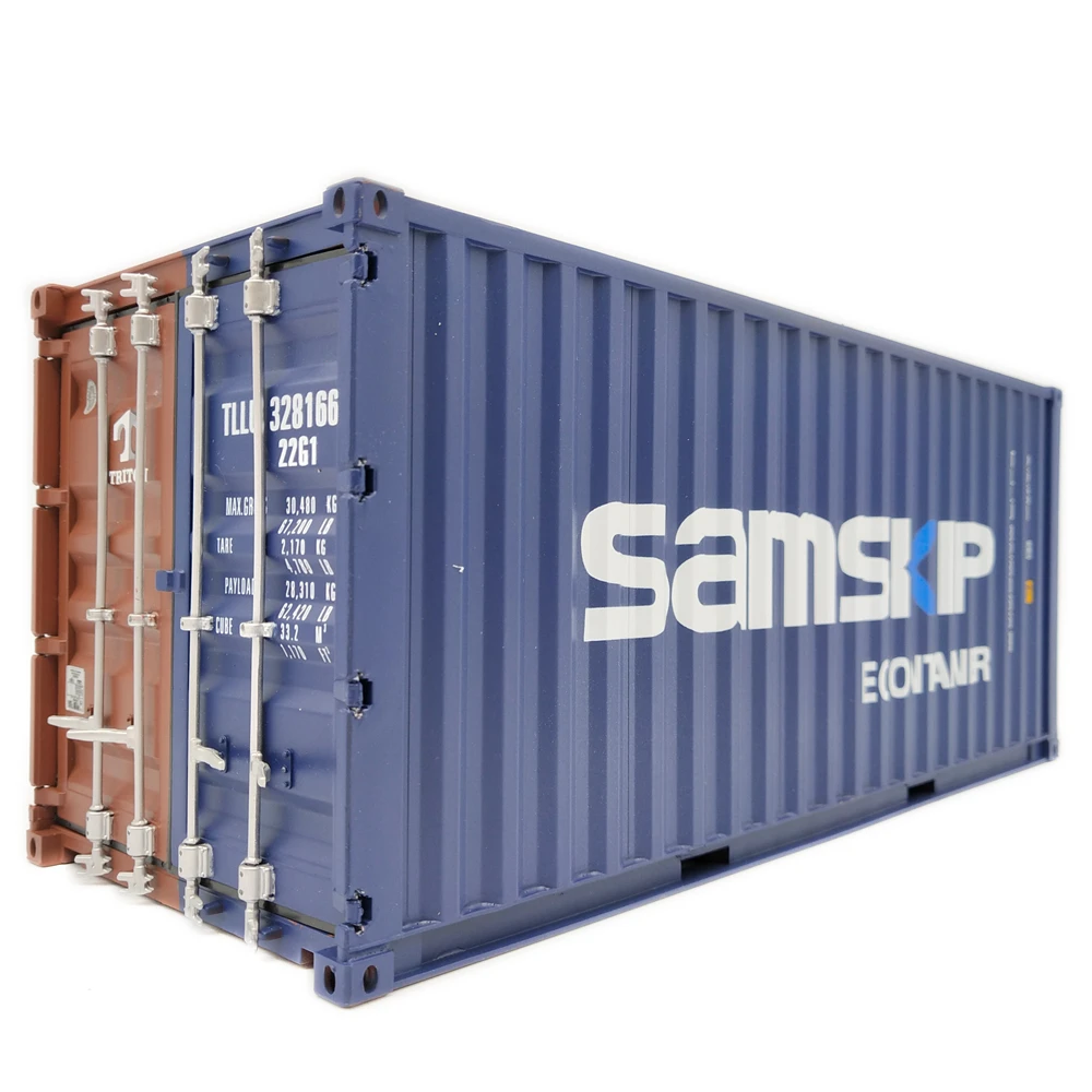 30cm 1:20 Samsk shipping container scale model logistics container model O.A.S ship model