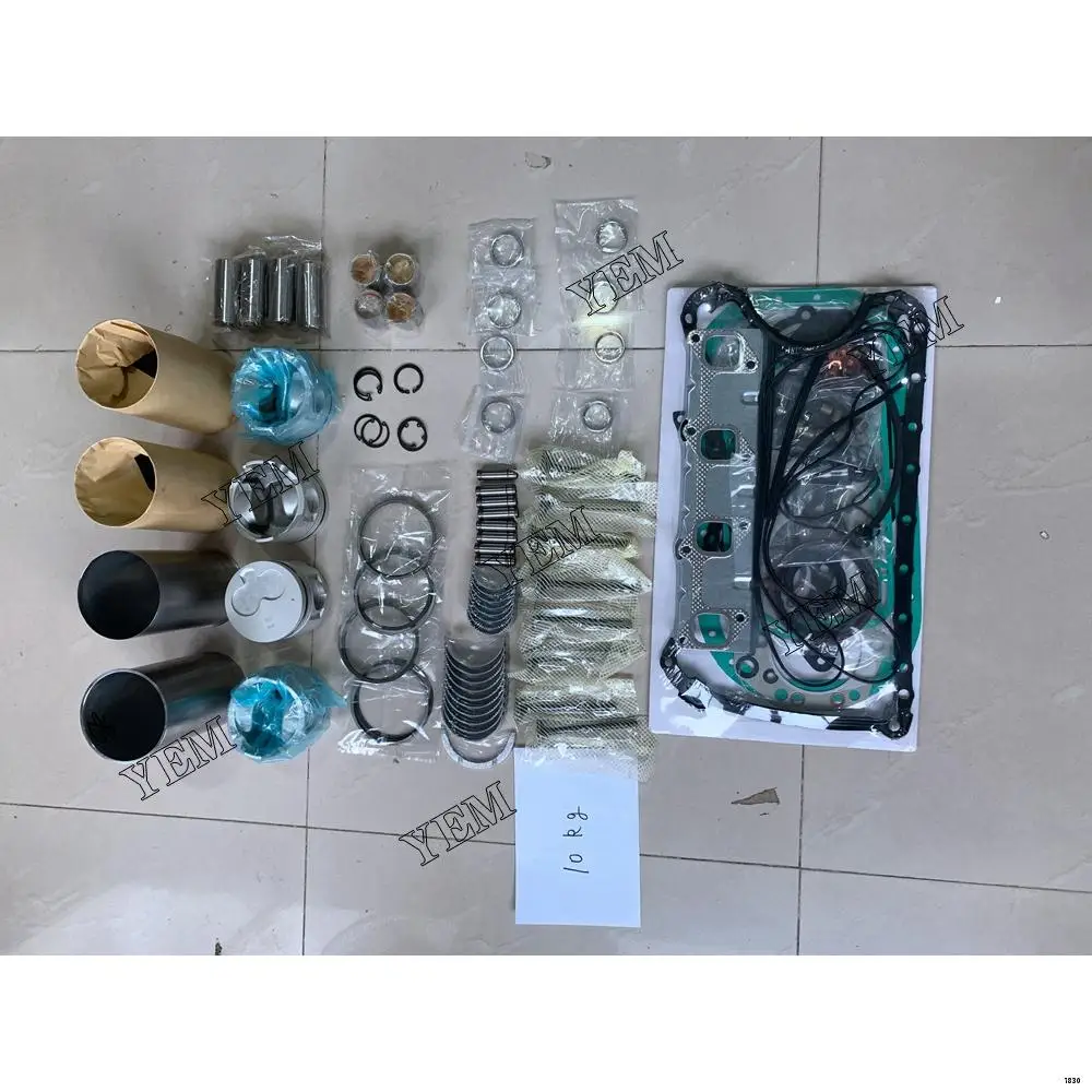 New Original Quality Repair Kit With Cylinder Gasket Set Piston Rings Liner Bearing Valves For Isuzu 4JG2