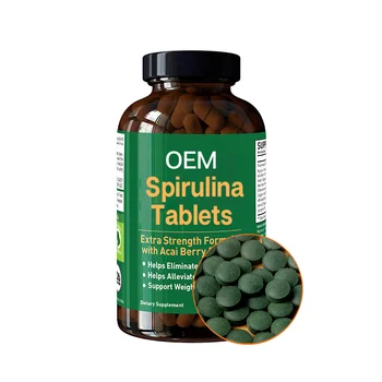 Best selling organic spirulina powder tablets Chlorella spirulina powder for sale