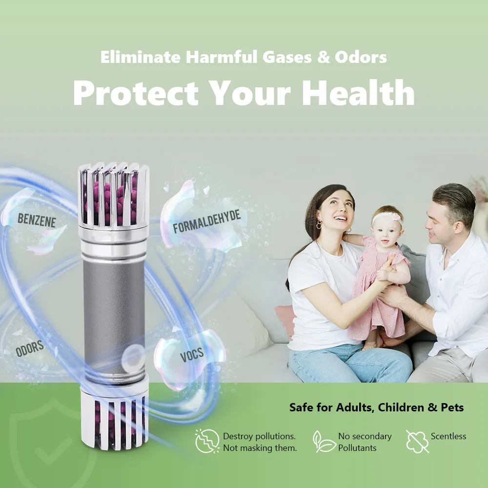 Mini Color Changing Ethylene Absorber Fridge Deodorizer Odor Eliminator