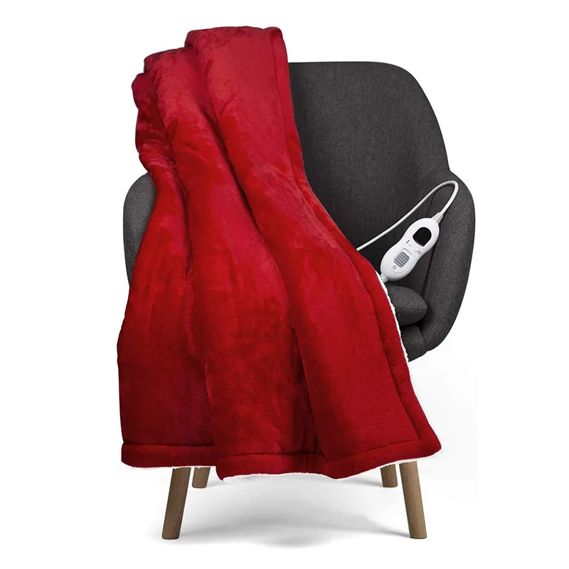 Washable Fast Electric Heating Blankets 3 Heat Settings Intertek