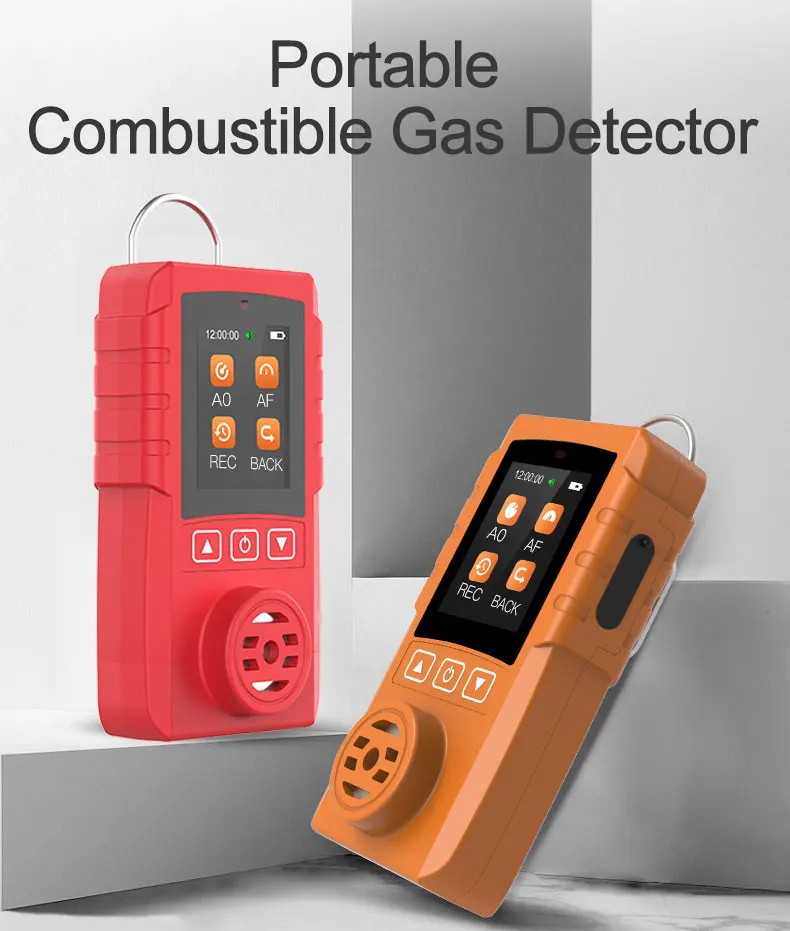 Portable Acetylene Gas Detector Rechargeable C2H2 Detectors