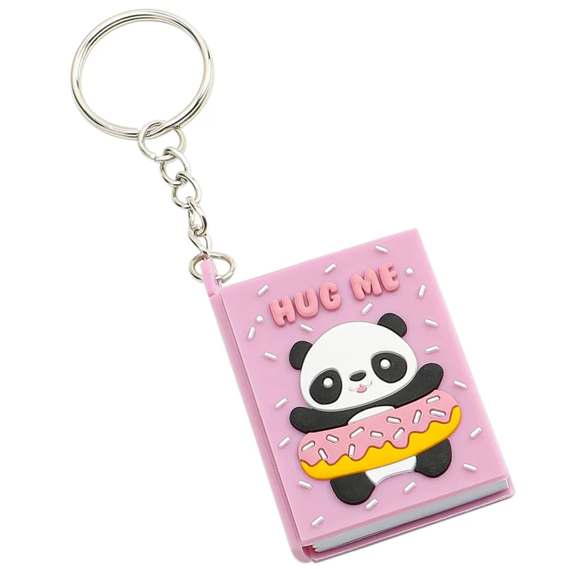 Mini Pocket Notebook With Keychain,Mini Keyring Journal