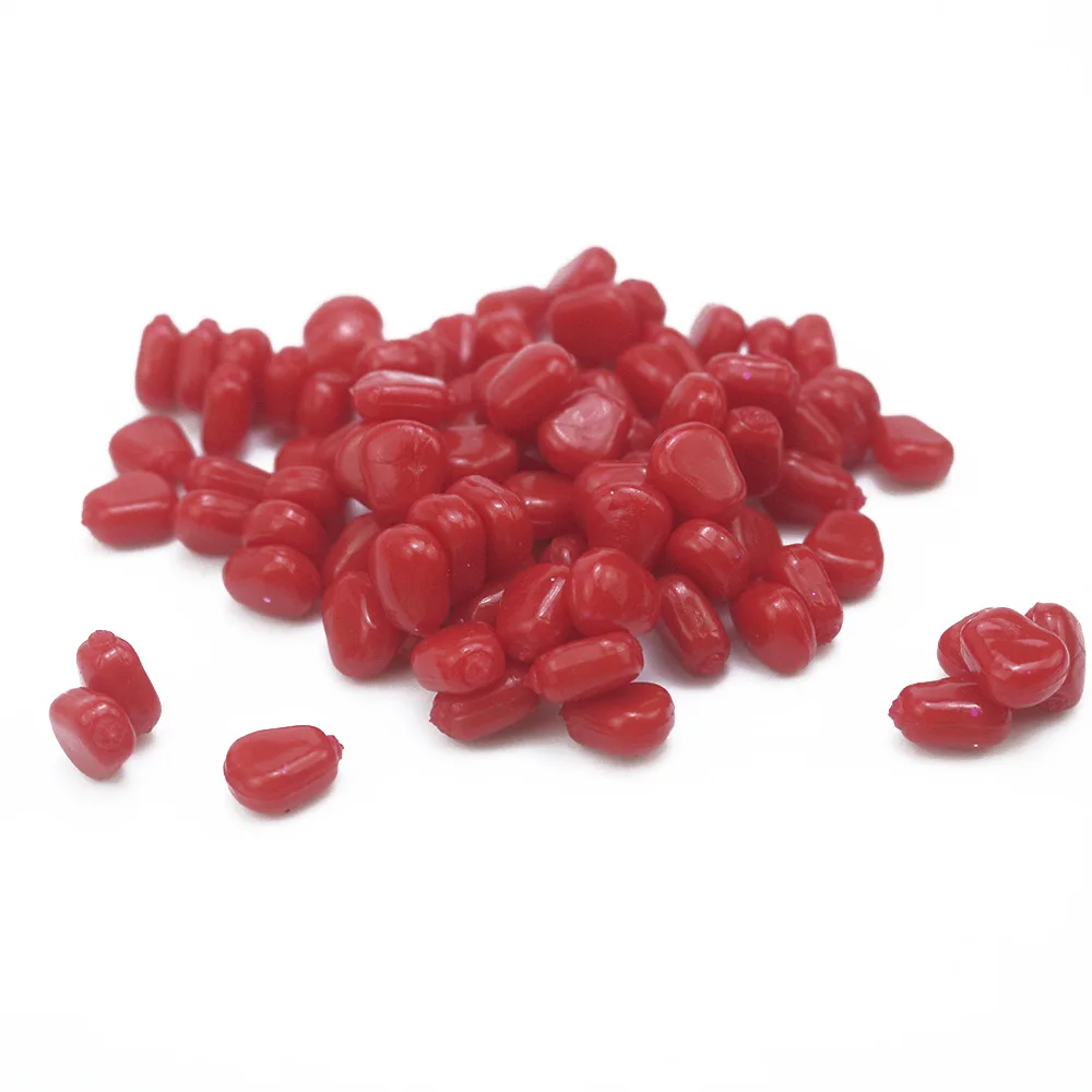 50/100 pièces Simulation faux appâts souples de maïs leurres de pêche à la carpe de maïs appâts flottants avec un parfum agréable pour la pêche à la carpe et à la traîneau