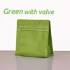 Green with valve