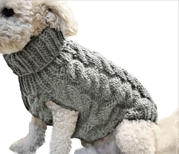 Winter Knitted Warm 8 Colors Dog Sweater Small Large Jumper Sweater Dogs Pet Clothing