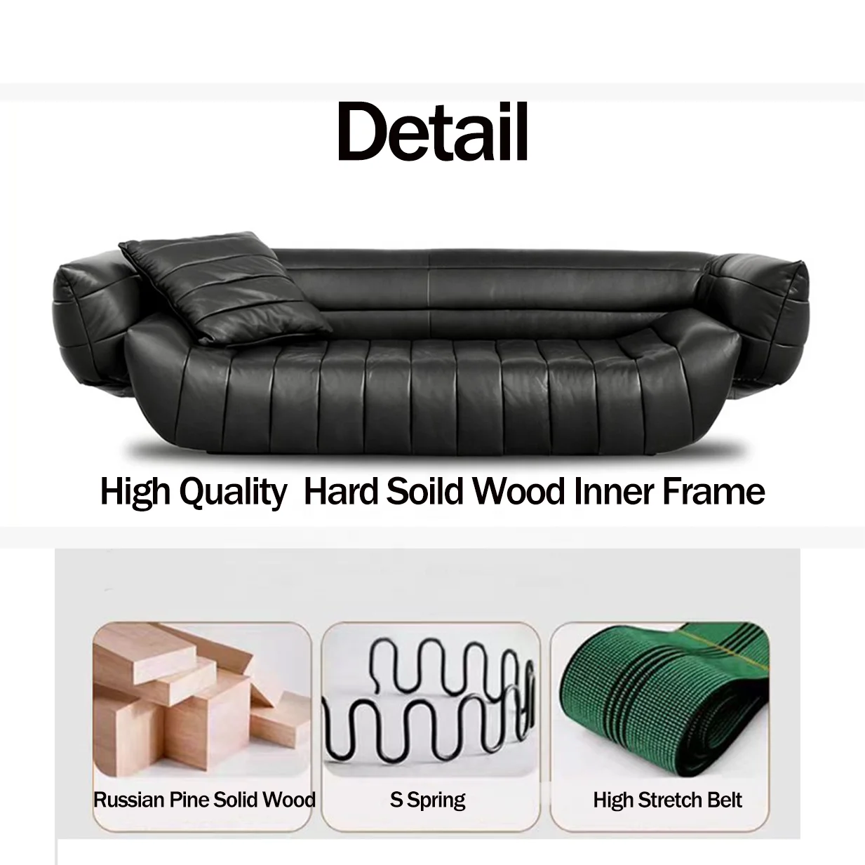 Italian Luxury Banana Boat Sofa Set Lightweight Fabric Outdoor Use Hotels Beauty Kitchens Bathrooms Schools Workshops Parks
