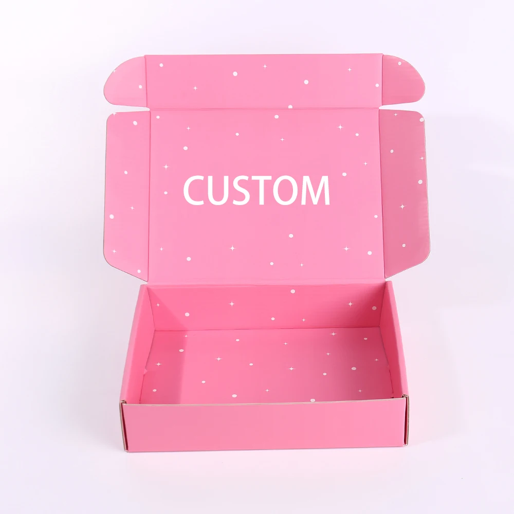 Recyclable Corrugated Foldable Gift Packaging Custom Print Three Layer Strong 2025 Trending Look Paper Shipping Mailer Box