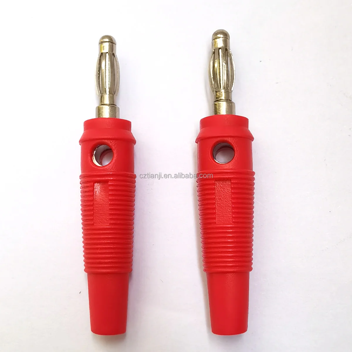 Multimeter Connector 4mm Banana Plug Solder Diy Male Connectors Adapters For Multimeter Test ...