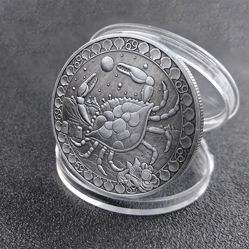 High Quality Custom Zinc Alloy Metal Coins 3D  Engraved Challenge Coin with Acrylic Box