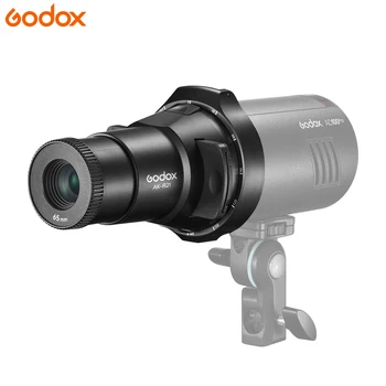 Godox AK-R21 Flash Accessories Projection Attachment Lens Round Head Fresnel Head Slide Kit for Godox AD200Pro V1 Flash product image
