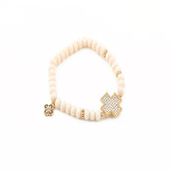 wholesale 2022 arrival skull head handmade pearl friendship bracelet