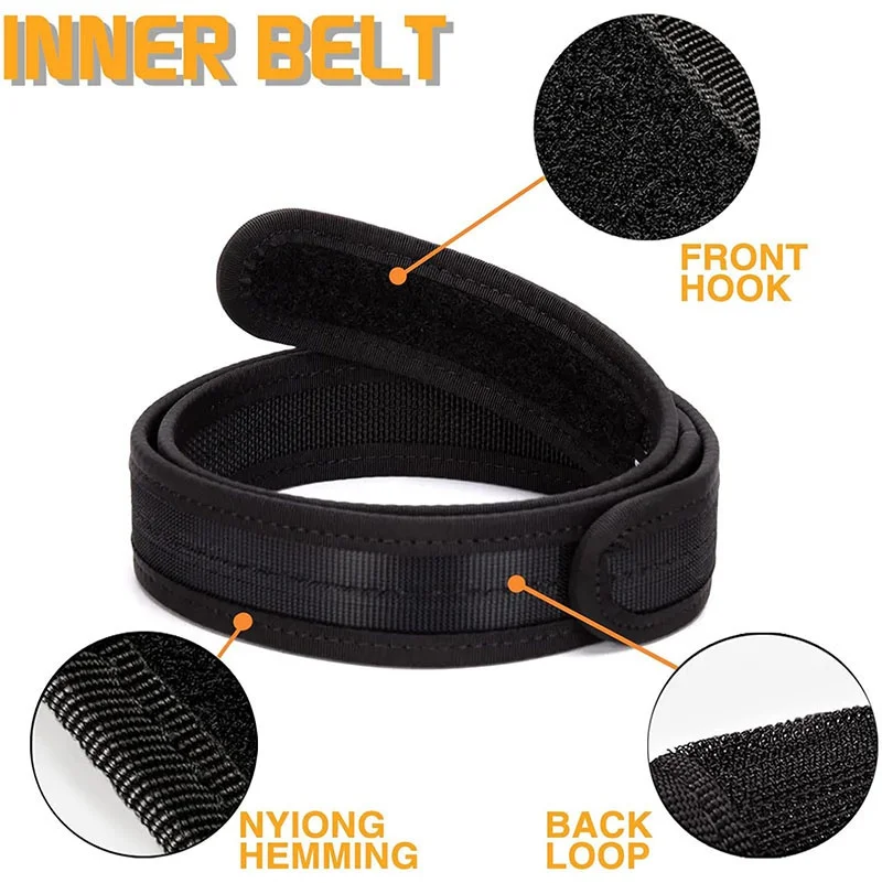 Outdoor Sport Enthusiasts High Duty Multi-functional Waterproof Utility Tactical Belt Premium Duty Belt Kits Riggers Belts