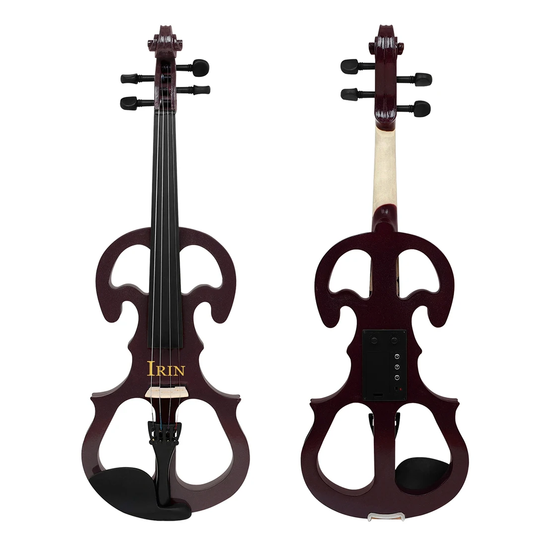 IRIN Silent Electric Violin 4/4 with Pickup - Premium Solid Wood