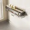 [Gray] Single layer 50cm storage rack